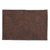 Metallquadrate Kissenbezug (Rückseite)