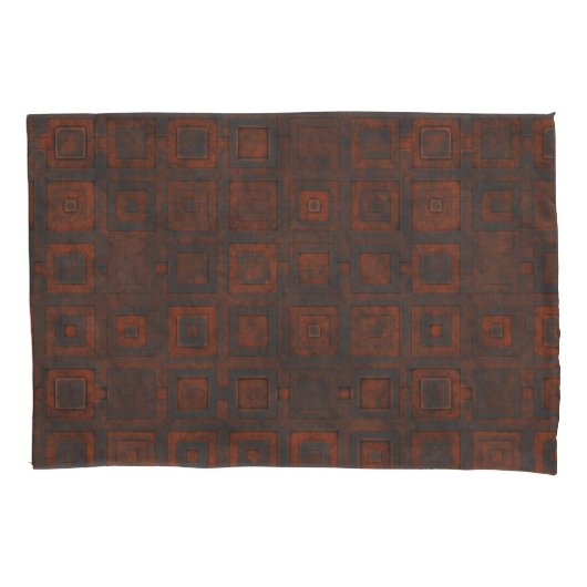 Metallquadrate Kissenbezug (Vorderseite)