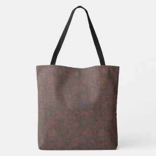 Metallquadrate Tasche