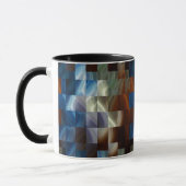 Metallquadrate Tasse (Links)