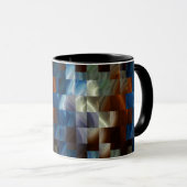 Metallquadrate Tasse (VorderseiteRechts)