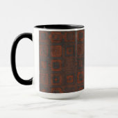 Metallquadrate Tasse (Links)