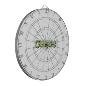 Metallrahmen Dartscheibe (Vorderseite Links)