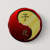 Metallratte Button (Vorderseite)