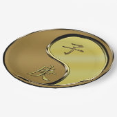 Metallratte Pappteller (Schrägansicht)