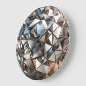 Metallreflexions-Design-Kugel Große Wanduhr (Winkel)