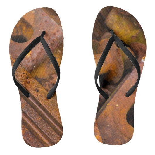 METALLREGELN FLIP-FLÜSSE BADESANDALEN (Fußbett)