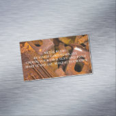 METALLREGELN MAGNETKARTENVORLAGE MAGNETISCHE VISITENKARTE (Beispiel)