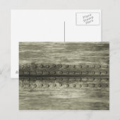 Metallrivets-Muster Postkarte (Vorne/Hinten)