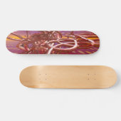 Metallrohre Abstrakt - 02 Skateboard (Horizontal)
