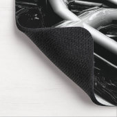 Metallrohre Abstrakt Mousepad (Ecke)