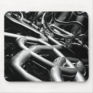 Metallrohre Abstrakt Mousepad