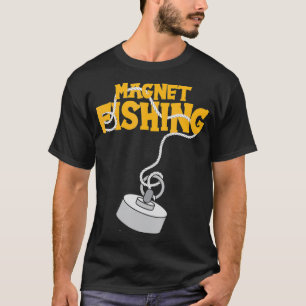 Metallschatz Jagd Geschenkmünzen Sammler Magnet T-Shirt