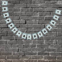 Metallschau zum Geburtstag / jede benutzerdefinier