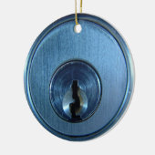 Metallschloss Keramik Ornament (Links)