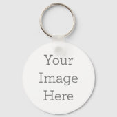 Kreisförmiger Schlüsselanhänger aus Metall, 5,08cm (Vorderseite)