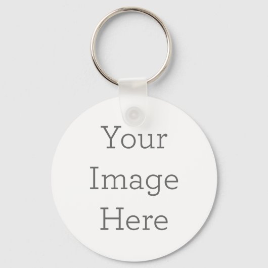 Kreisförmiger Schlüsselanhänger aus Metall, 5,08cm (Vorderseite)