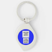 Metallschlüsselanhänger! Schlüsselanhänger (Vorderseite)