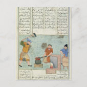 Metallschmiede aus "Shah-Namh" Postkarte (Vorderseite)