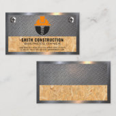 Metallschrauben | Verbundholz | Bau Visitenkarte (Vorne/Hinten)