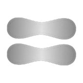 Metallsilber Baseball (Paneele)