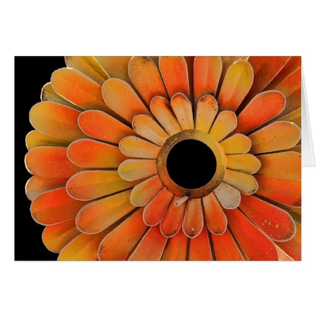 Metallsonnenblume (Vorderseite (Horizontal))