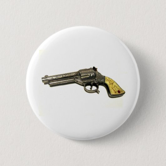 Metallspielzeug-Gewehr Button (Vorderseite)
