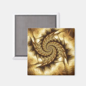 Metallspirale Magnet (Vorderseite/Rückseite)