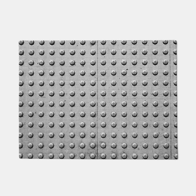 Metallstraße Fußmatte (Vorderseite)