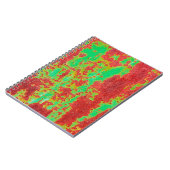 Metallstruktur mit Kratzer- und Risseffekt, ab Notizblock (Linke Seite)