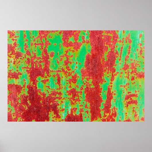 Metallstruktur mit Kratzer- und Risseffekt, ab Poster (Vorne)