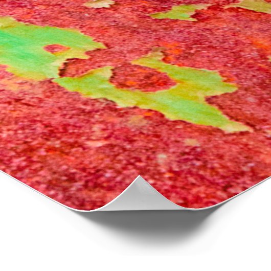 Metallstruktur mit Kratzer- und Risseffekt, ab Poster (Ecke)