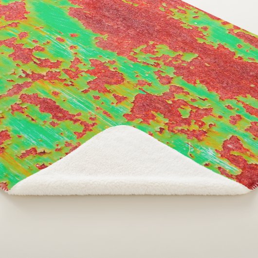 Metallstruktur mit Kratzer- und Risseffekt, ab Sherpadecke (3/4)