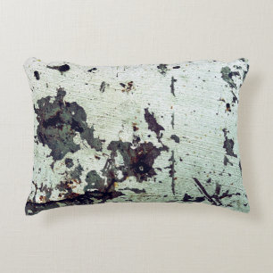 Metallstruktur mit Kratzern und Cracksabstract, ei Dekokissen
