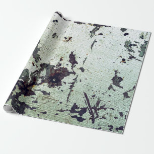 Metallstruktur mit Kratzern und Cracksabstract Geschenkpapier