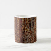 Metallstruktur mit Kratzern und Cracksabstract Kaffeetasse (Mittel)