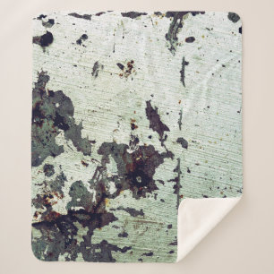 Metallstruktur mit Kratzern und Cracksabstract Sherpadecke
