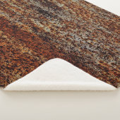 Metallstruktur mit Kratzern und Cracksabstract Sherpadecke (3/4)
