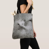 Metallstruktur mit Kratzern und Cracksabstract Tasche (Von Nahem)