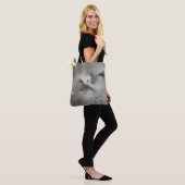 Metallstruktur mit Kratzern und Cracksabstract Tasche (Am Model)