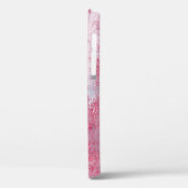 Metallstruktur mit Kratzern und Rissen abstrakt,  Case-Mate iPhone Hülle (Rückseite / Links)