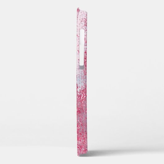 Metallstruktur mit Kratzern und Rissen abstrakt, Case-Mate iPhone Hülle (Rückseite / Links)