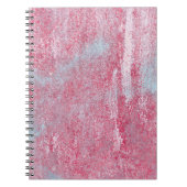 Metallstruktur mit Kratzern und Rissen abstrakt, Notizblock (Vorderseite)