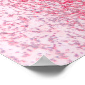 Metallstruktur mit Kratzern und Rissen abstrakt, Poster (Ecke)