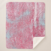 Metallstruktur mit Kratzern und Rissen abstrakt,  Sherpadecke (Vorderseite)