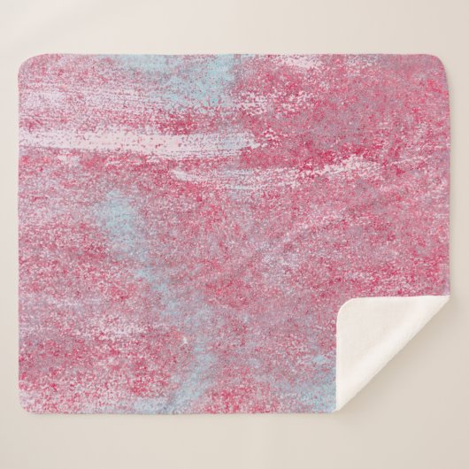 Metallstruktur mit Kratzern und Rissen abstrakt,  Sherpadecke (Vorderseite (Horizontal))