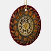 Metallsun-Pracht Keramikornament (Rechts)