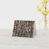 Metalltastenkarte Karte (Gelbe Blume)