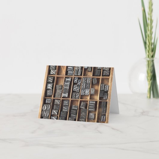 Metalltastenkarte Karte (Vorderseite)