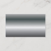METALLTEXTIE VISITENKARTE (Rückseite)